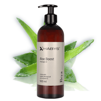 Massageolie Aloë Vera - Aloe Boost - 500ml