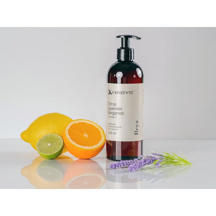 Massageolie Citrus & Lavendel - 500 ml - demassageshop.nl
