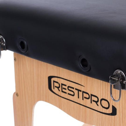 RESTPRO Inklapbare Massagetafel VIP 2 Zwart