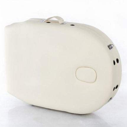 RESTPRO Inklapbare Massagetafel VIP Oval 2 Créme - demassageshop.nl