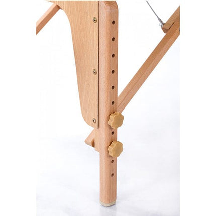 RESTPRO Inklapbare Massagetafel VIP Oval 2 Zwart - demassageshop.nl