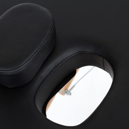 RESTPRO Inklapbare Massagetafel VIP 3 Zwart - demassageshop.nl