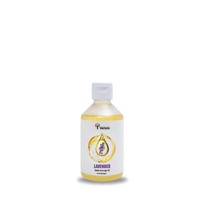 Verana Massageolie Lavendel - 100% Natuurlijk - 250ml