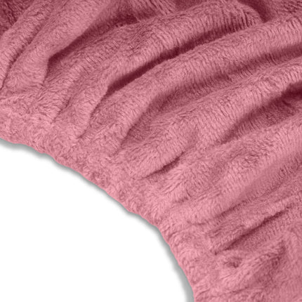 ZenGrowth Microvezel hoeslaken massagetafel met uitsparing - Roze