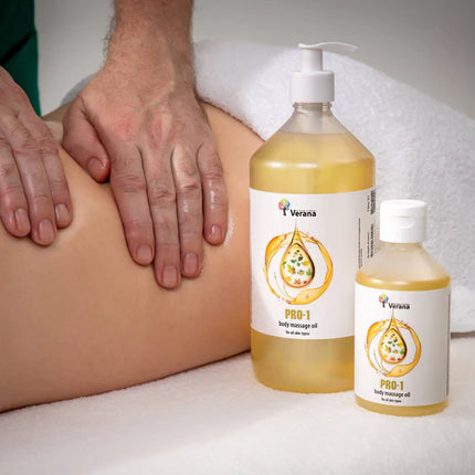 Verana Massageolie PRO-2 - 100% Natuurlijk - 250ml