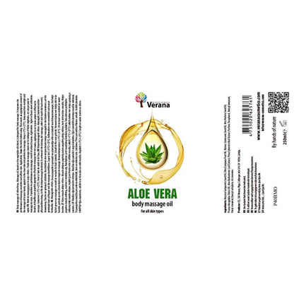 Verana Natuurlijke Massageolie Aloe Vera 250ml