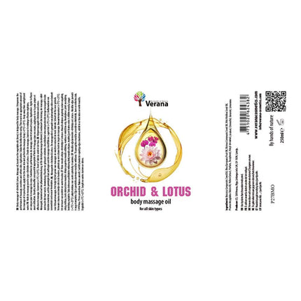 Verana Massageolie Orchidee Lotus - 250ml