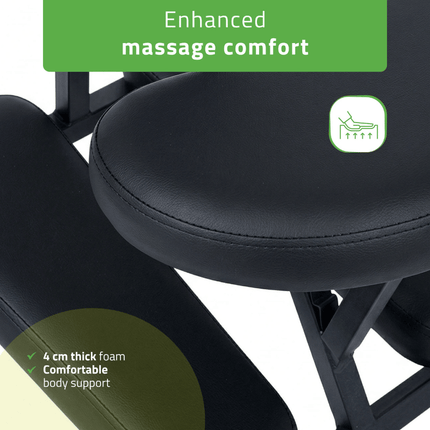 HABYS Inklapbare Massagestoel Flexo Zwart