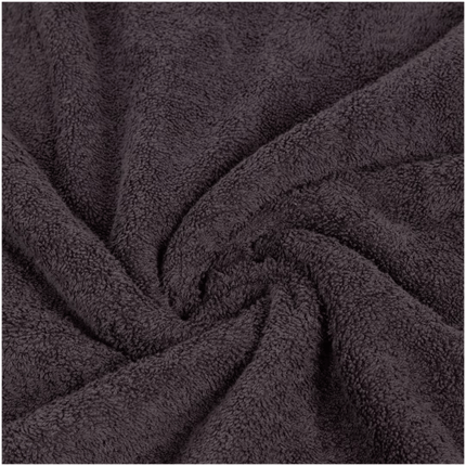 Badstof massage handdoek - 70x140cm - Antraciet