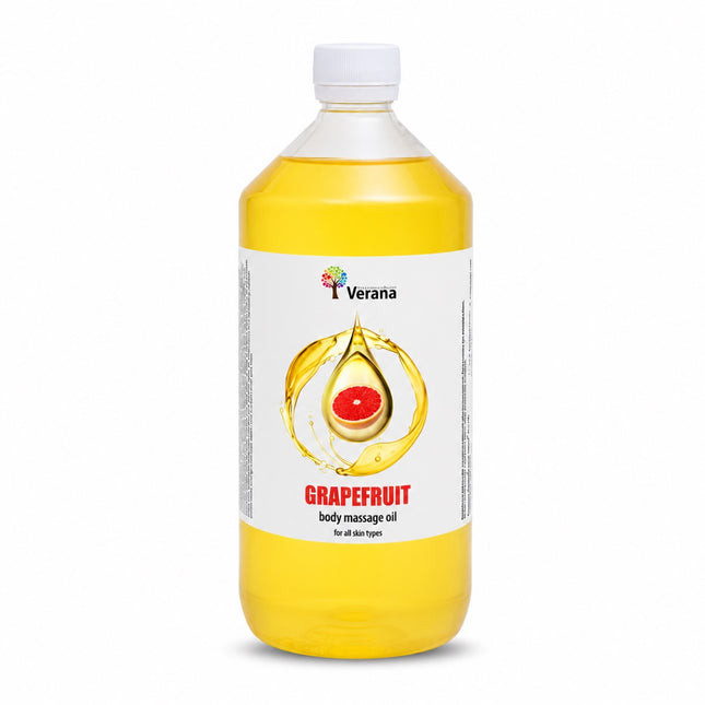 Verana Massageolie Grapefruit - 100% Natuurlijk - 1L