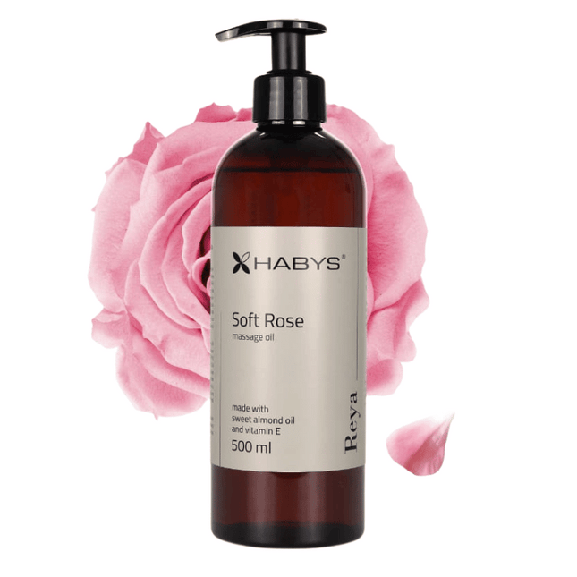 Massageolie Rozengeur - Soft Rose - 500 ml