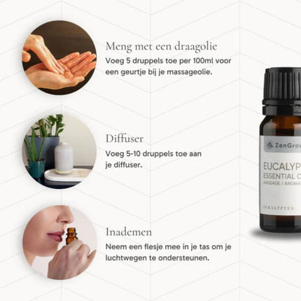 ZenGrowth Etherische Olie Eucalyptus 10ml