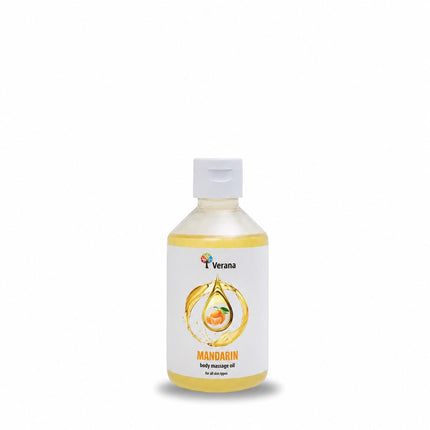 Verana Massageolie Mandarijn - 100% Natuurlijk - 250 ml