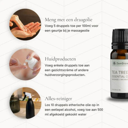 ZenGrowth Etherische Olie Tea Tree 10ml