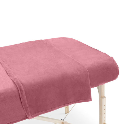 Microvezel massage handdoek XXL - Roze - 100 x 220 cm