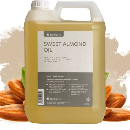 ZenGrowth Zoete Amandeolie 100% Natuurlijk 5l