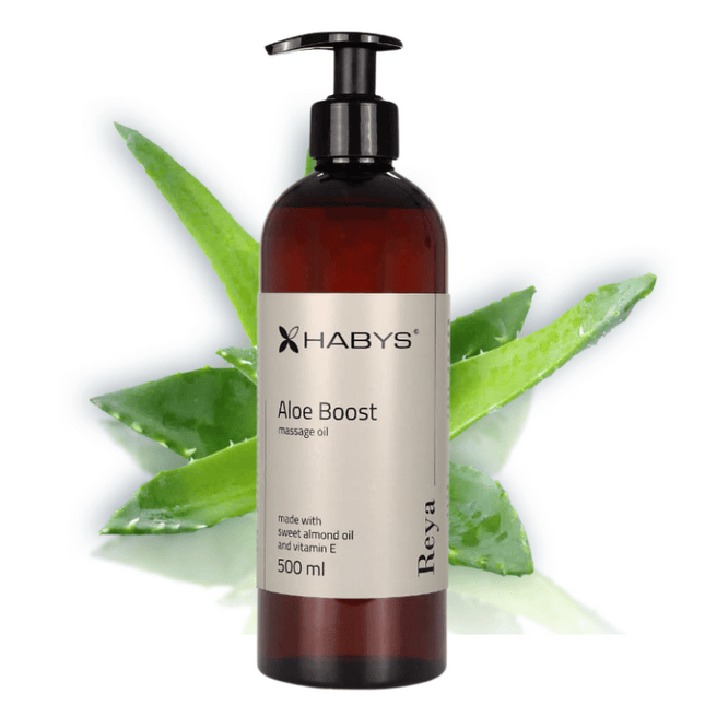 Massageolie Aloë Vera - Aloe Boost - 500ml