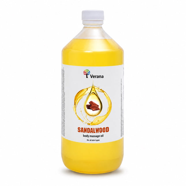 Verana Natuurlijke Massageolie Sandalhout 1L