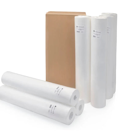 Onderzoeksbankpapier rol 0.8 x 100 meter doos