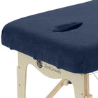 Badstof Hoeslaken Massagetafel met Uitsparing Marineblauw