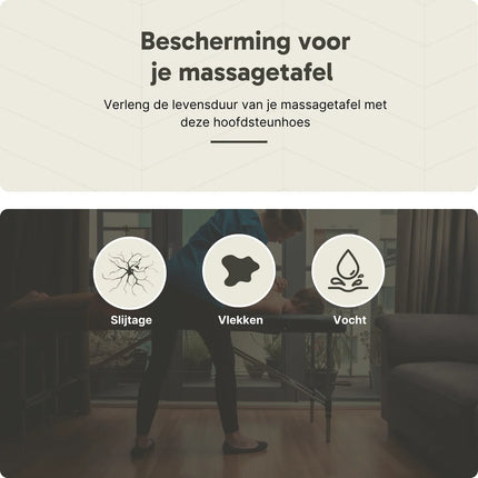 ZenGrowth Microvezel hoeslaken massagetafel met uitsparing - Roze