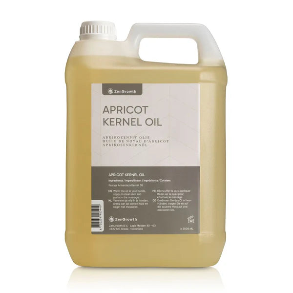 ZenGrowth Abrikozenpit olie 100% Natuurlijk 5l