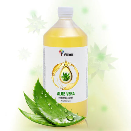 Verana Natuurlijke Massageolie Aloe Vera 1L