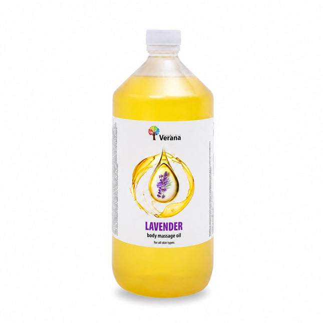 Verana Massageolie Lavendel - 100% Natuurlijk - 1L