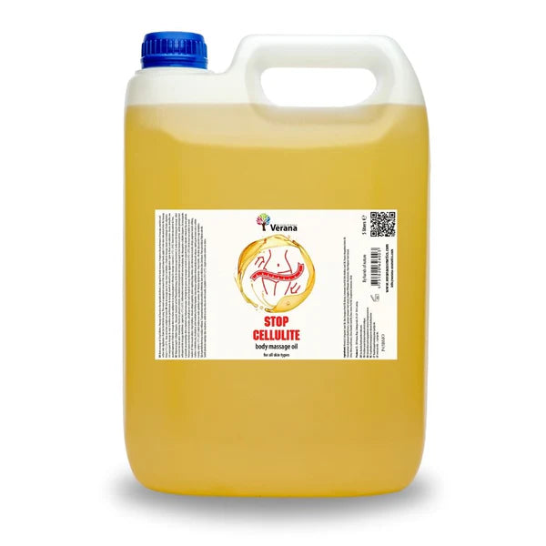 Verana Massageolie Stop Cellulite - 100% Natuurliijk -  5L