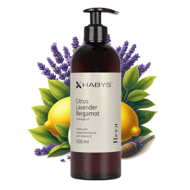 Massageolie Citrus & Lavendel - 500 ml