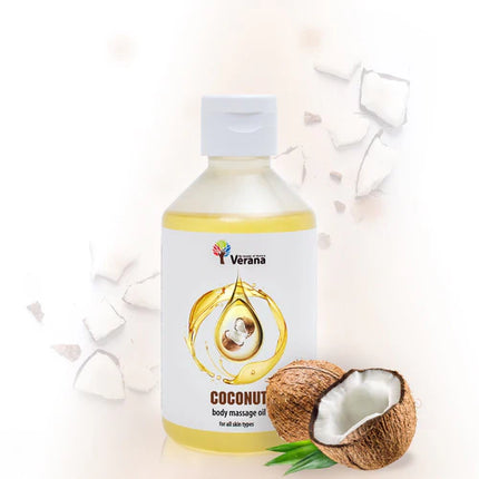 Verana Massageolie Kokos - 250ml