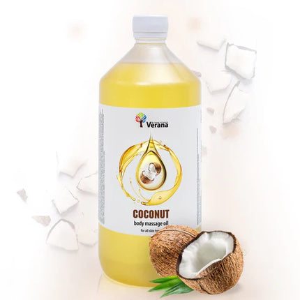 Verana Massageolie Kokos - 1L