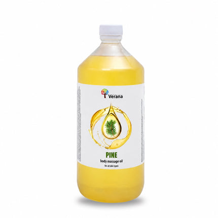 Verana Massageolie Dennenappel - 100% Natuurlijk - 1L
