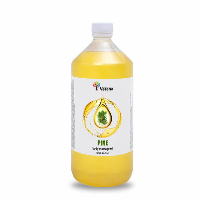 Verana Massageolie Dennenappel - 100% Natuurlijk - 1L