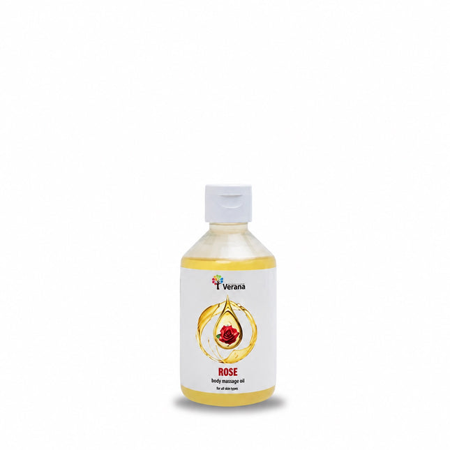 Verana Massageolie Rozen - 100% Natuurlijk - 250ml