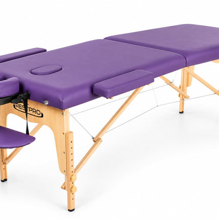 RESTPRO Inklapbare Massagetafel Classic 2 Paars
