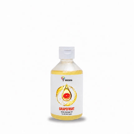 Verana Massageolie Grapefruit - 100% Natuurlijk - 250ml