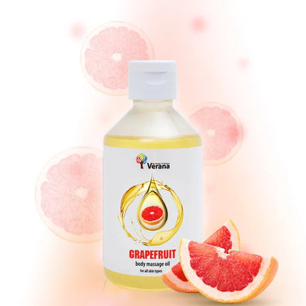 Verana Massageolie Grapefruit - 100% Natuurlijk - 250ml