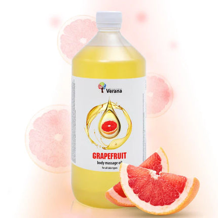 Verana Massageolie Grapefruit - 100% Natuurlijk - 1L