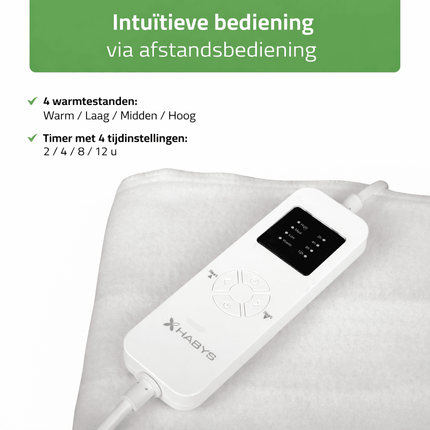 Elektrische massagetafel verwarmer