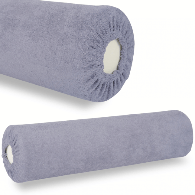Badstof knierol overtrek - Grijs - 15 x 60 cm
