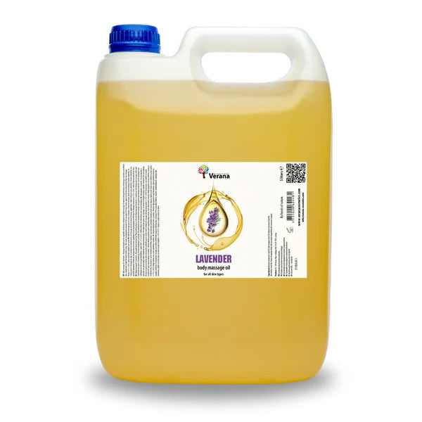 Verana Massageolie Lavendel - 100% Natuurlijk - 5L