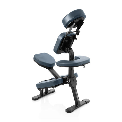 ZenGrowth Inklapbare Massagestoel Legian Blauw