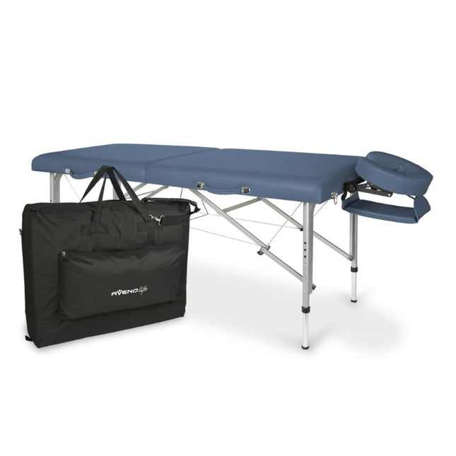 AVENO LIFE Inklapbare Massagetafel Altus Sea Mist - demassageshop.nl