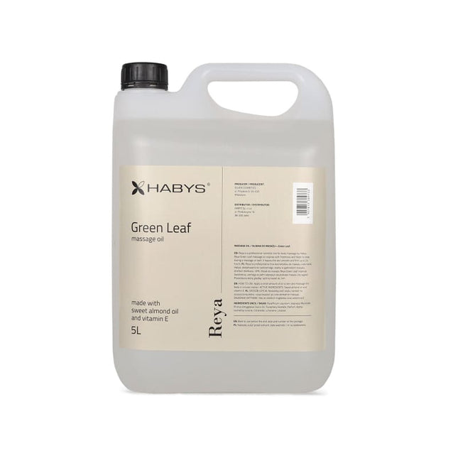 Massageolie Groene Thee - Green Leaf - 5L - demassageshop.nl