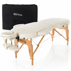 RESTPRO Inklapbare Massagetafel VIP Oval 2 Créme