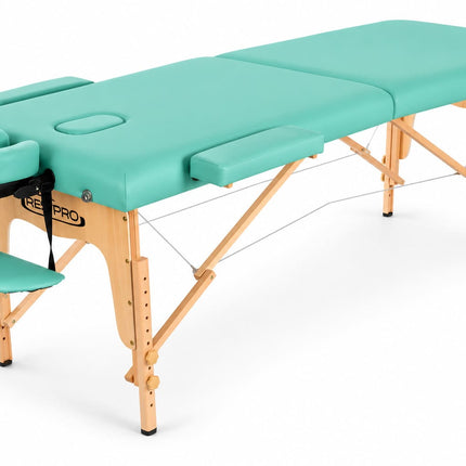 RESTPRO Inklapbare Massagetafel Classic 2 Mintgroen