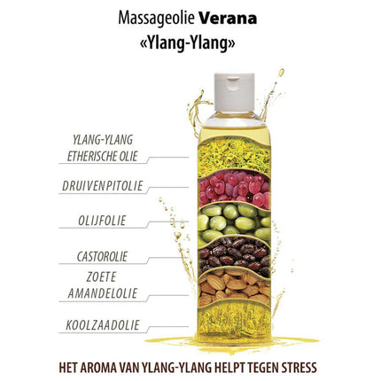 Verana Massageolie Ylang Ylang - 100% Natuurlijk - 5L