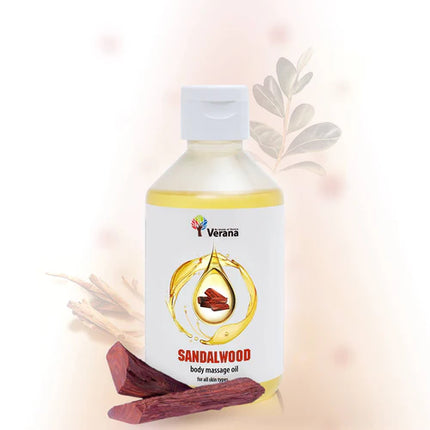 Verana Natuurlijke Massageolie Sandalhout 250ml