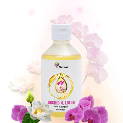Verana Massageolie Orchidee Lotus - 250ml